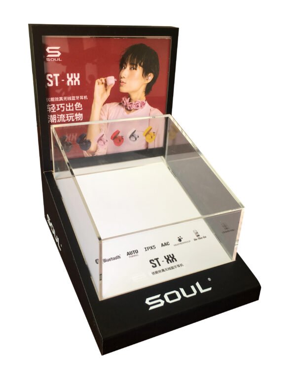 Soul bluetooth earphone display stand