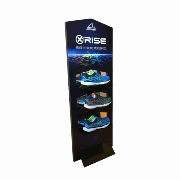 RISE shoe two sides display stand