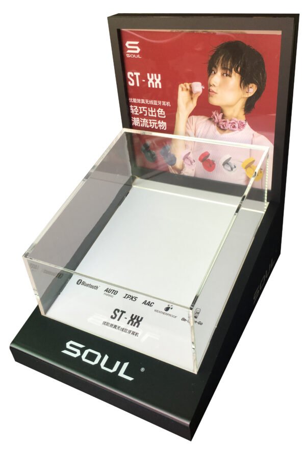 Soul bluetooth earphone display stand