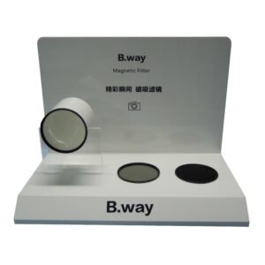 B.way magnetic filter display stand